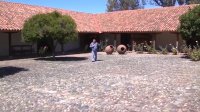 Visita a la Hacienda San Agutín de Puñual en Ninhue, lugar donde nació Arturo Prat.