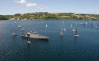 Armada participa y brinda seguridad en la regata Chiloé 2016