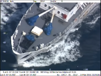 Prefectura naval argentina hundió un barco chino que pescaba ilegalmente en su territorio (Video)