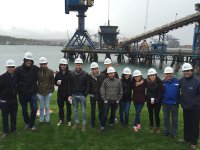 Estudiantes de intercambio de la Universidad Católica de Valparaíso visitaron Puerto Panul