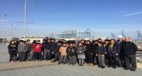 Alumnos de enseñanza básica de la Escuela Villa Las Dunas visitaron el puerto