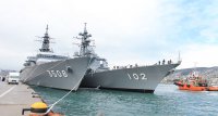 Escuadrón de Entrenamiento de Japón recaló en Valparaíso