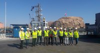 Integrantes del Programa de Apoyo al Entorno para el Emprendimiento y la Innovación visitaron el puerto de Arica