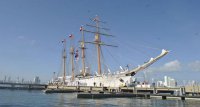 Buque Escuela Esmeralda llegó a su penúltimo puerto Internacional antes de regresar a Chile
