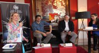 "Un Café con Valparaíso": Reunión de gastronomía y ciencia en una cafetería repleta