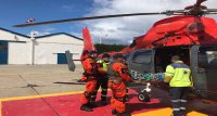 Magallanes: evacuación médica en helicóptero naval de tripulante ubicado en cercanías de Alcaldía de Mar Timbales