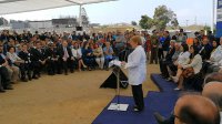 Reviva el histórico anuncio cuando la presidenta Bachelet anuncia el Megapuerto en San Antonio.