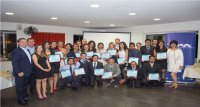Satisfechos y agradecidos estudiantes universitarios de Bolivia y Perú se despidieron del programa Becas Puerto Arica 2018