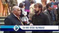 El alcalde de Valparaíso, Jorge Sharp invitó al mundo portuario a seguir dialogando sobre el destino del sector Barón.