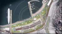 Video gubernamental de Parque Barón anunciado por Piñera no contempla áreas de acopio prometidas a portuarios.