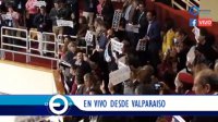 El histórico momento del avasallador triunfo del proyecto de acuerdo en beneficio de las Ciudades Puerto por 113 votos a favor y 1 en contra en la Cámara de Diputados.