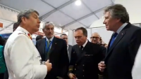 En Directo: visita de Ministro de Defensa y Comandante en Jefe de la Armada a Exponaval 2018