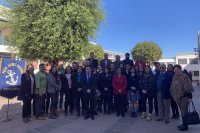 Puerto San Antonio participa de encuentro en Liceo Poeta Vicente Huidobro para analizar sistema de educación dual