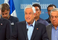 Presidente Sebastián Piñera anuncia el cierre de la temporada de cruceros en todo el territorio nacional