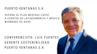 Puerto Ventanas S.A expone su Plan de Medidas COVID-19 a puertos de Latinoamérica y México, miembros de AAPA