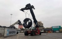 Terminal Puerto Arica recibió nueva carga de neumáticos para la industria minera peruana