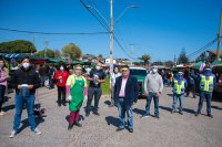 Puerto San Antonio entrega 300 protectores faciales a ferias libres de la ciudad