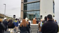 Puerto San Antonio conmemoró la primera misa realizada en el país y bendijo su edificio corporativo