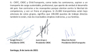 Gremios del Transporte se unen para denunciar irrupción de navieras en el modo terrestre mediante uso de posición dominante
