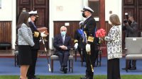 En traspaso de mando comandantes en jefe de la Armada reiteran apoyo al plan de construcción naval que permitirá a Chile fabricar sus propias unidades.