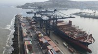 San Antonio Terminal Internacional suma otro hito: recibe el buque más grande que ha llegado a la Región de Valparaíso
