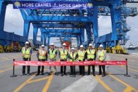 FIT celebra inicio de operaciones de tres nuevas grúas Super Post Panamax del Puerto Everglades