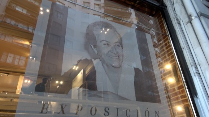 Homenaje a Gabriela Mistral en el Instituto Chileno Norteamericano de Cultura de Valparaíso.