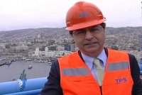 Presidente del SEP, Domingo Cruzat, visitó TPS Valparaíso por ampliación de 120 mts.
