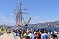 Luegode 9 meses retornó el Buque Escuela Esmeralda de su segundo viaje más largo de la historia.