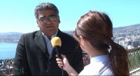 Lider de portuarios Sergio Baeza reitera su compromiso con la paz social.