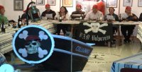 Con piratas uruguayos la Nao Valparaíso celebró su 62° Aniversario.