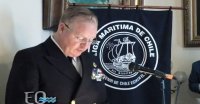 Liga Marítima rindió homenaje a la Escuela Naval Arturo Prat por sus 195 años de vida.