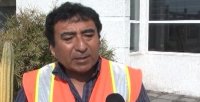 La violencia no es la manera de protestar asegura el líder de los trabajadores eventuales, Manuel Díaz