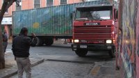 Terminal Puerto Coquimbo envió conteiner con ayuda para sus colegas de Valparaíso.
