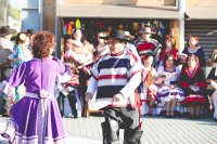 Puerto San Antonio y artesanos de Bellamar dieron el vamos al mes de la Patria.