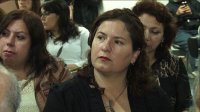 Ministra del Trabajo, Javiera Blanco destacó el trabajo de las mujeres que laboran en los puertos.
