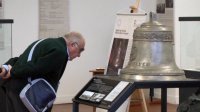 Exposición con motivo del hundimiento del crucero ligero alemán Dresden en la bahía de Cumberland.