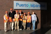 Dos importantes delegaciones internacionales recibió Puerto Valparaíso durante la última semana