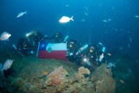 Con la presencia de descendientes del crucero ligero alemán Dresden se conmemoró el centenario de su hundimiento en Juan Fernández.