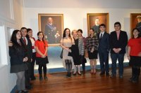 Retrato del almirante Martínez Busch se incorpora a la sala marinos ilustres del Museo Marítimo Nacional.