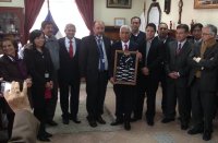 Puerto San Antonio saludó al alcalde de San Antonio por los 121 años del municipio