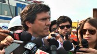 Ministro de Transportes Andrés Gómez-Lobo negó que el gobierno tenga decidido construir el Puerto a Gran Escala en San Antonio.