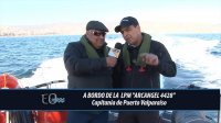 Periplo a la lobería de Reñaca en la veloz lancha patrullera Arcángel de la Capitanía de Puerto de Valparaíso.