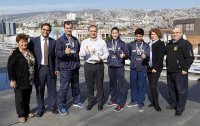 Taekwondistas porteños brillaron en EEUU con apoyo de Puerto Valparaíso.