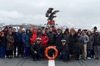 Eminencias científicas recorrieron la Antártica en Patrullero de la Armada