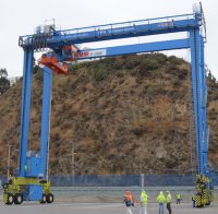 TPS recibe 3 nuevas grúas RTG de patio y aumenta eficiencia en manejo de carga