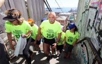 Escaleras porteñas serán escenario de 2ª Corrida Valparaíso en Mil Peldaños