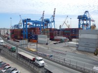 Durante febrero la carga movilizada en los puertos de la región registró un aumento de 5,5% en 12 meses