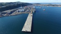 San Vicente Terminal Internacional inaugura nuevo muelle que aumenta en 40% su capacidad.