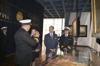 Príncipe Edward visita Comandancia en Jefe de la Armada
